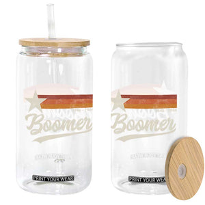 Boomers Generation Glass Can Vintage Retro Gift TS10 Print Your Wear