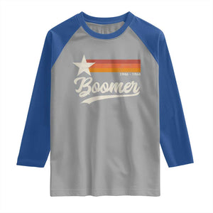 Boomers Generation Raglan Shirt Vintage Retro Gift TS10 Sport Gray Royal Print Your Wear