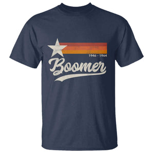 Boomers Generation T Shirt Vintage Retro Gift TS10 Navy Print Your Wear