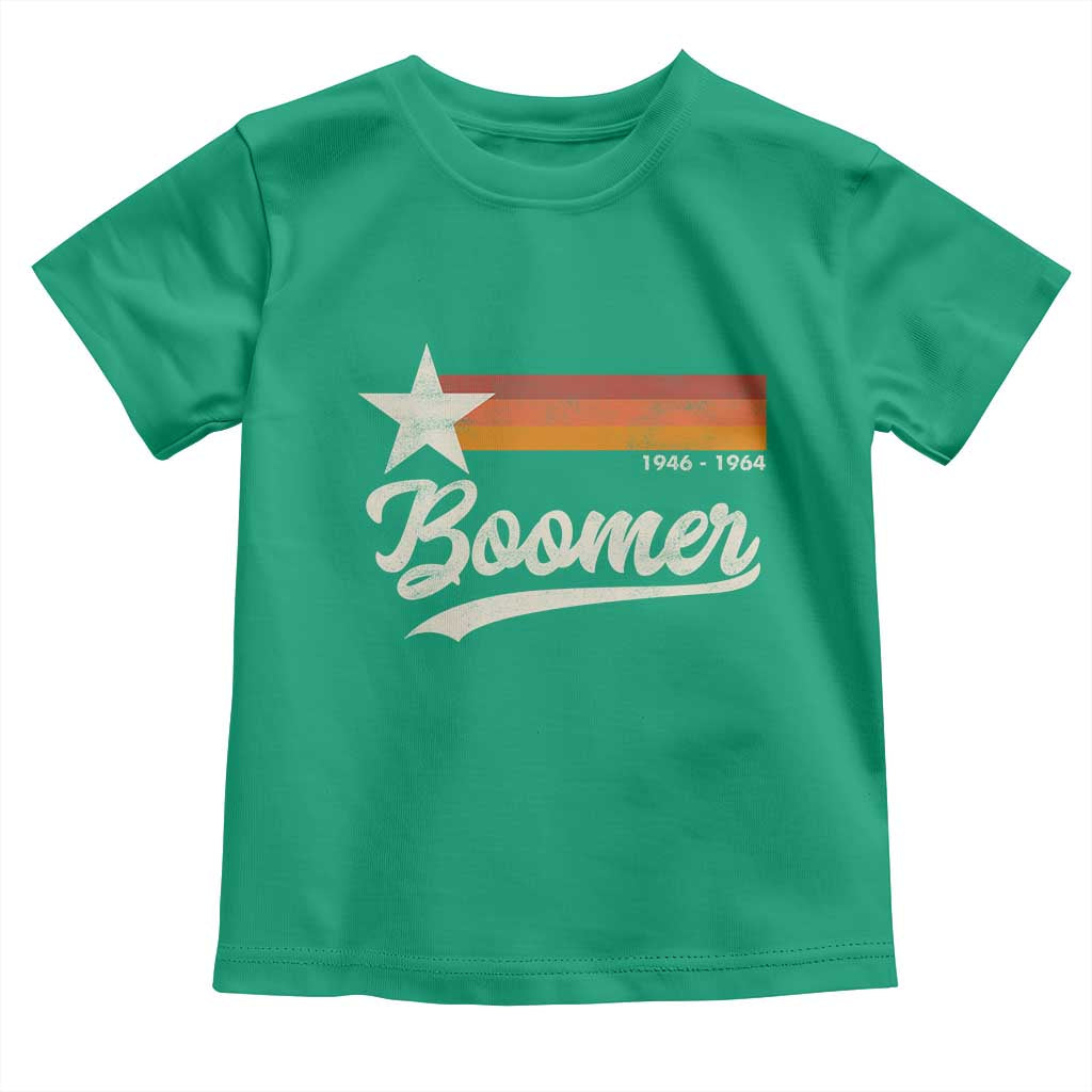 Boomers Generation Toddler T Shirt Vintage Retro Gift TS10 Irish Green Print Your Wear
