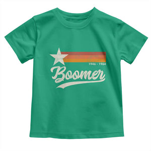 Boomers Generation Toddler T Shirt Vintage Retro Gift TS10 Irish Green Print Your Wear
