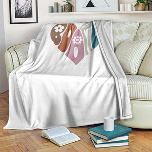 Boomers Generation Throw Blanket Vintage 40s 50s 60s Hippe Peace Love Hippy TS10 Print Your Wear