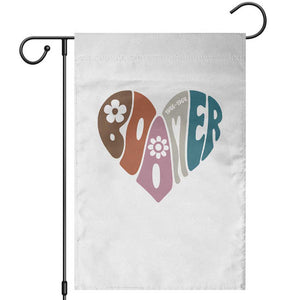 Boomers Generation Garden Flag Vintage 40s 50s 60s Hippe Peace Love Hippy TS10 White Print Your Wear