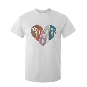 Boomers Generation T Shirt For Kid Vintage 40s 50s 60s Hippe Peace Love Hippy TS10 White Print Your Wear