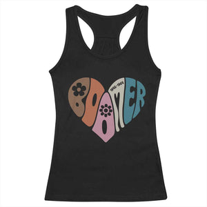 Boomers Generation Racerback Tank Top Vintage 40s 50s 60s Hippe Peace Love Hippy TS10 Black Print Your Wear