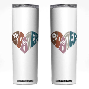 Boomers Generation Skinny Tumbler Vintage 40s 50s 60s Hippe Peace Love Hippy TS10 White Print Your Wear