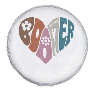 Boomers Generation Spare Tire Cover Vintage 40s 50s 60s Hippe Peace Love Hippy TS10 Print Your Wear