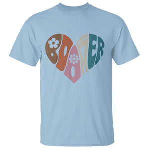 Boomers Generation T Shirt Vintage 40s 50s 60s Hippe Peace Love Hippy TS10 Light Blue Print Your Wear