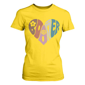 Boomers Generation T Shirt For Women Vintage 40s 50s 60s Hippe Peace Love Hippy TS10 Daisy Print Your Wear