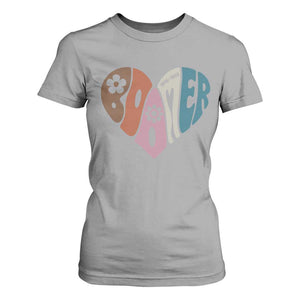 Boomers Generation T Shirt For Women Vintage 40s 50s 60s Hippe Peace Love Hippy TS10 Sport Gray Print Your Wear