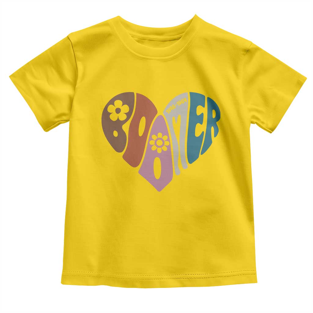 Boomers Generation Toddler T Shirt Vintage 40s 50s 60s Hippe Peace Love Hippy TS10 Daisy Print Your Wear