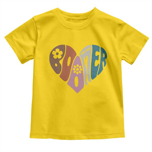 Boomers Generation Toddler T Shirt Vintage 40s 50s 60s Hippe Peace Love Hippy TS10 Daisy Print Your Wear