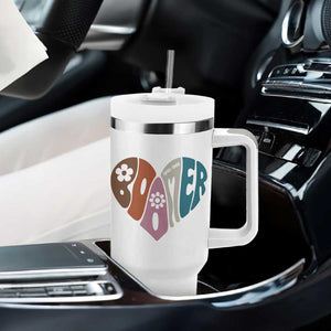Boomers Generation Tumbler With Handle Vintage 40s 50s 60s Hippe Peace Love Hippy TS10 Print Your Wear