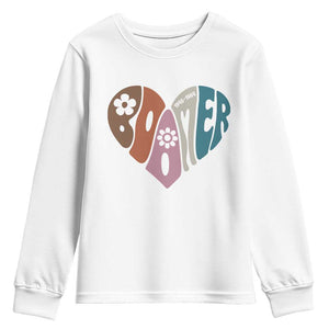 Boomers Generation Youth Sweatshirt Vintage 40s 50s 60s Hippe Peace Love Hippy TS10 White Print Your Wear