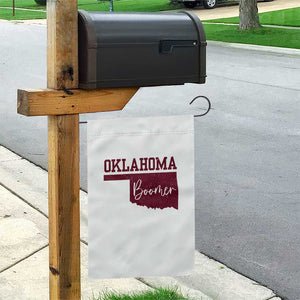 Oklahoma Boomer Garden Flag TS10 Print Your Wear
