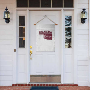 Oklahoma Boomer Garden Flag TS10 Print Your Wear