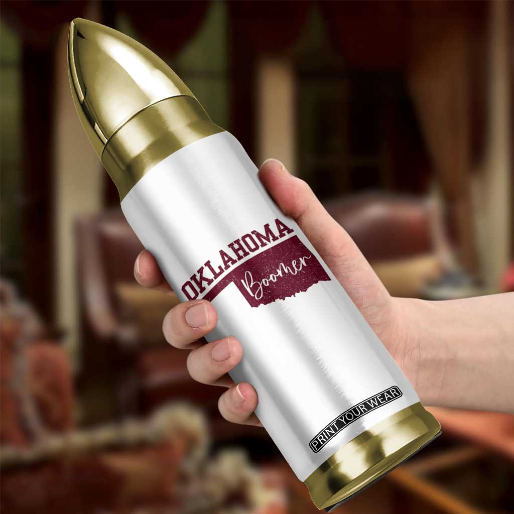 Oklahoma Boomer Bullet Tumbler TS10 Print Your Wear
