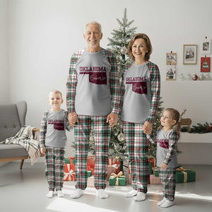 Oklahoma Boomer Plaid Pajama Set TS10 Christmas Plaid Print Your Wear