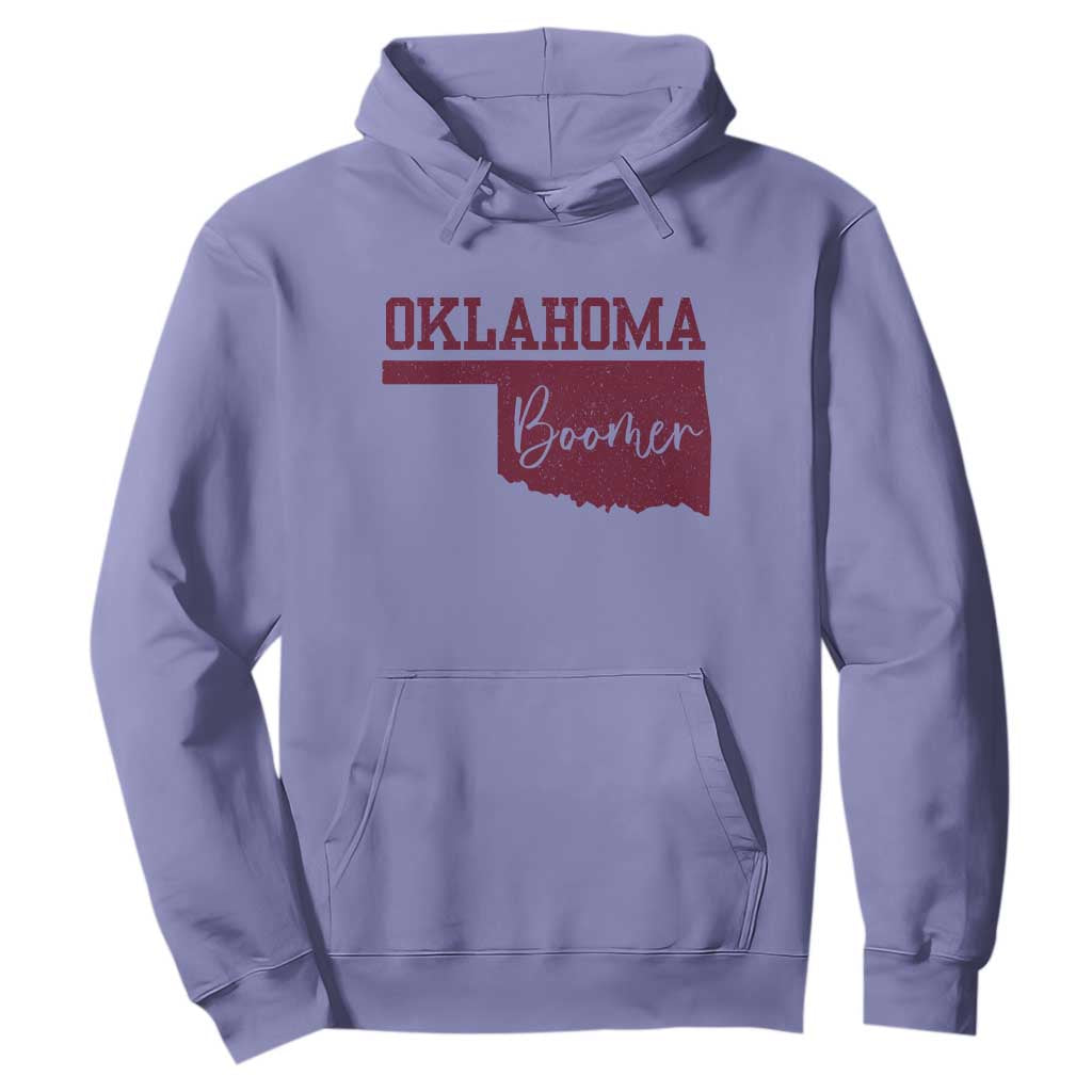 Oklahoma Boomer Hoodie TS10 Violet Print Your Wear