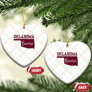 Oklahoma Boomer Ceramic Ornament TS10 Print Your Wear