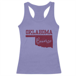 Oklahoma Boomer Racerback Tank Top TS10 Violet Print Your Wear