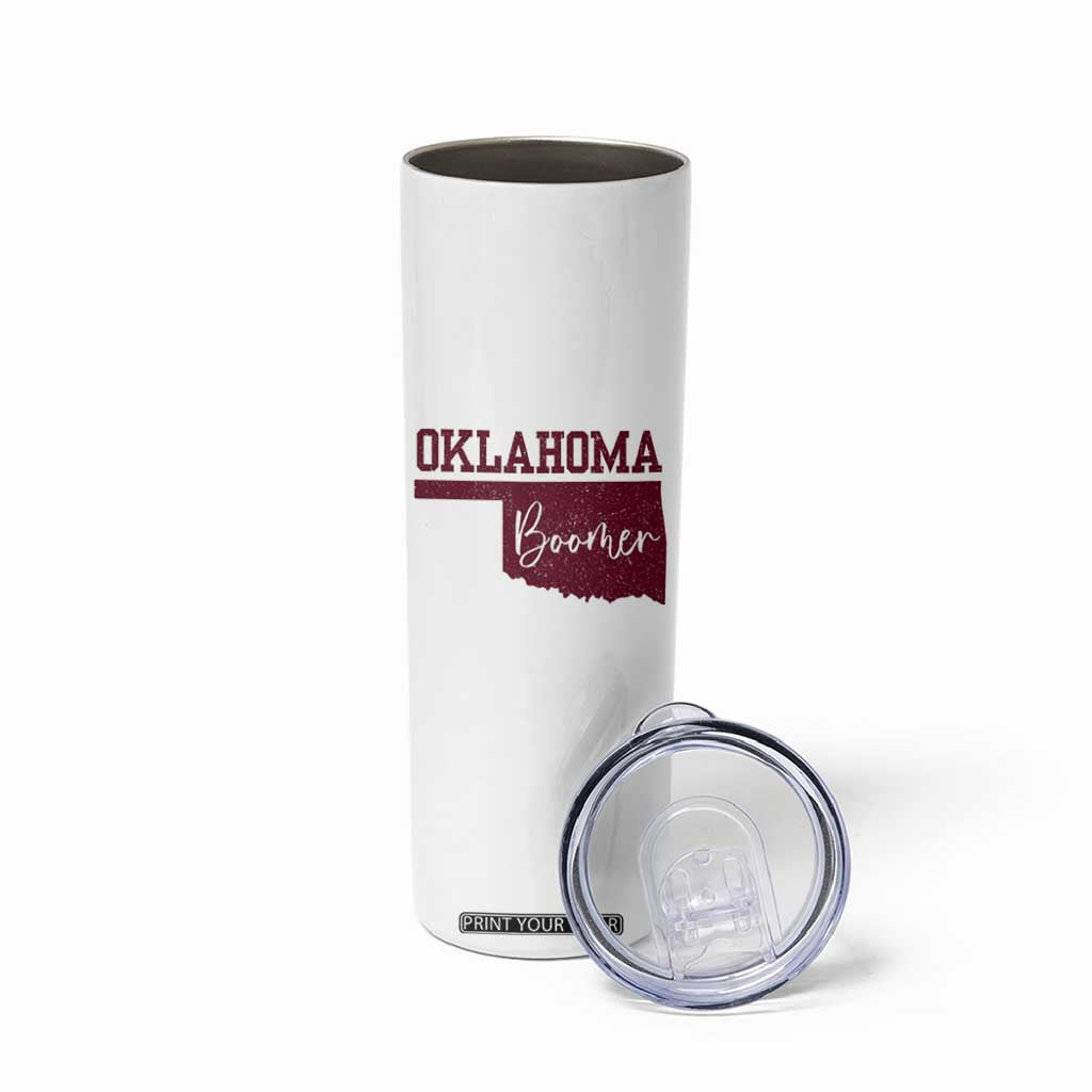 Oklahoma Boomer Skinny Tumbler TS10 Print Your Wear