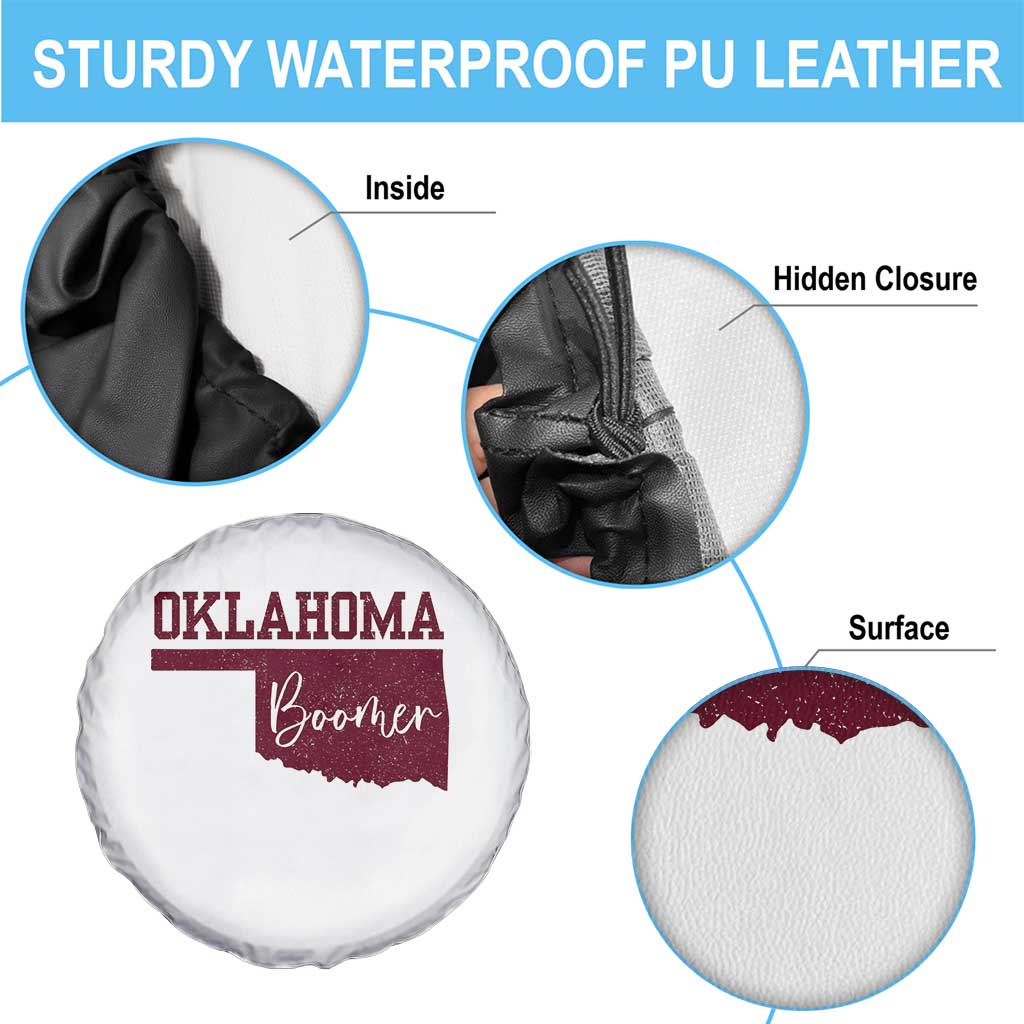 Oklahoma Boomer Spare Tire Cover TS10 Print Your Wear