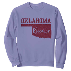 Oklahoma Boomer Sweatshirt TS10 Violet Print Your Wear