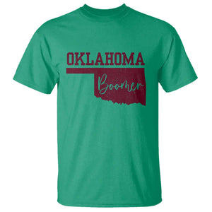 Oklahoma Boomer T Shirt TS10 Irish Green Print Your Wear