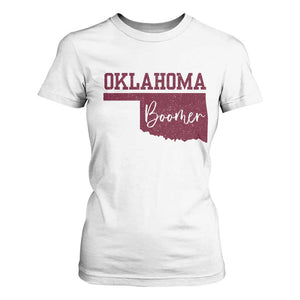 Oklahoma Boomer T Shirt For Women TS10 White Print Your Wear
