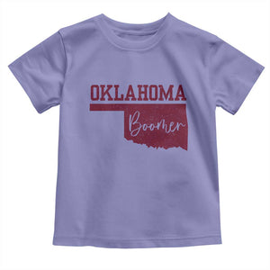 Oklahoma Boomer Toddler T Shirt TS10 Violet Print Your Wear