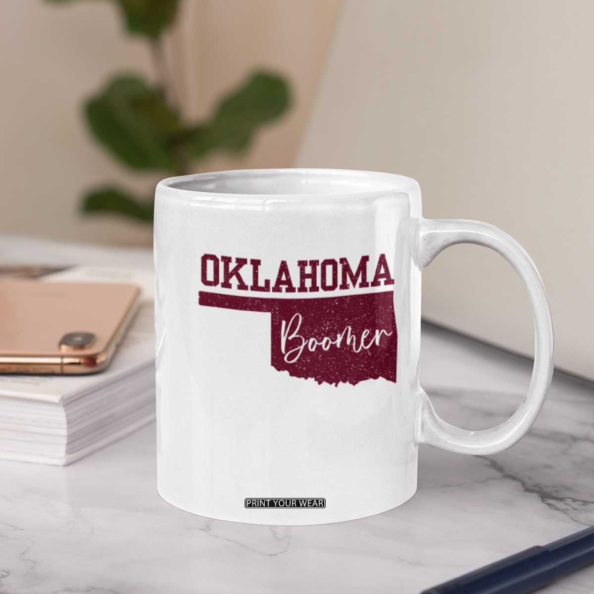 Oklahoma Boomer Coffee Mug TS10 Print Your Wear