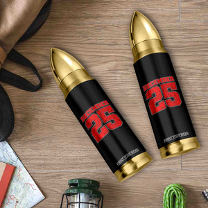 Retro December 25 Christmas Bullet Tumbler Vintage Holiday TS10 Print Your Wear