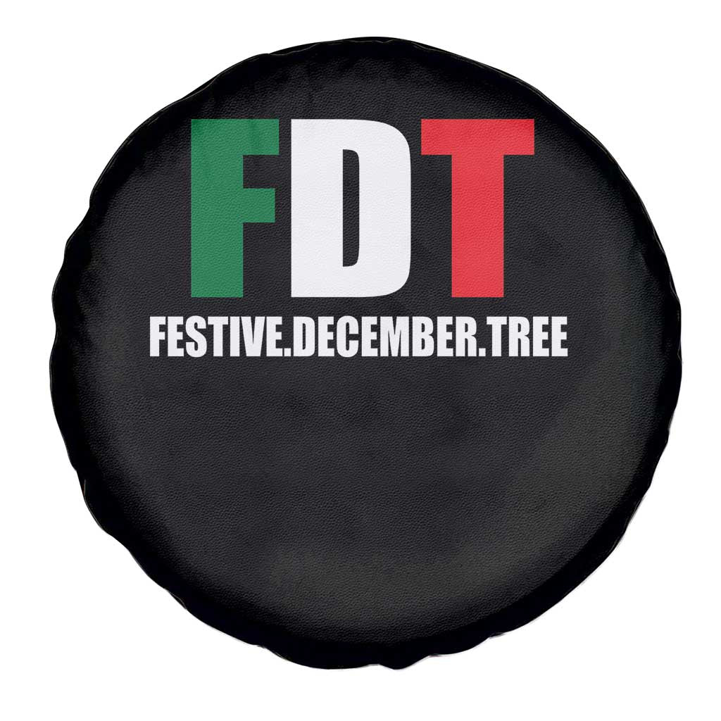 Subtle FDT Christmas Spare Tire Cover Hidden Message Funny Festive December Tree TS10 Print Your Wear