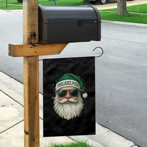 Christmas PFE Garden Flag Funny Retro Santa Philly Lovers TS10 Print Your Wear