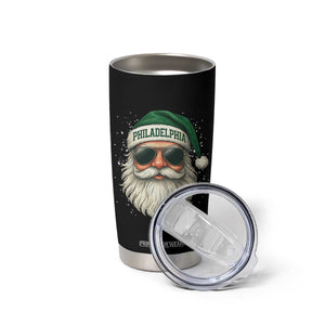 Christmas PFE Tumbler Cup Funny Retro Santa Philly Lovers TS10 Print Your Wear