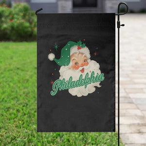 Christmas Philly Lover Garden Flag Vintage Santa EF Football Fan TS10 Print Your Wear