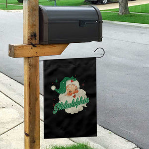 Christmas Philly Lover Garden Flag Vintage Santa EF Football Fan TS10 Print Your Wear