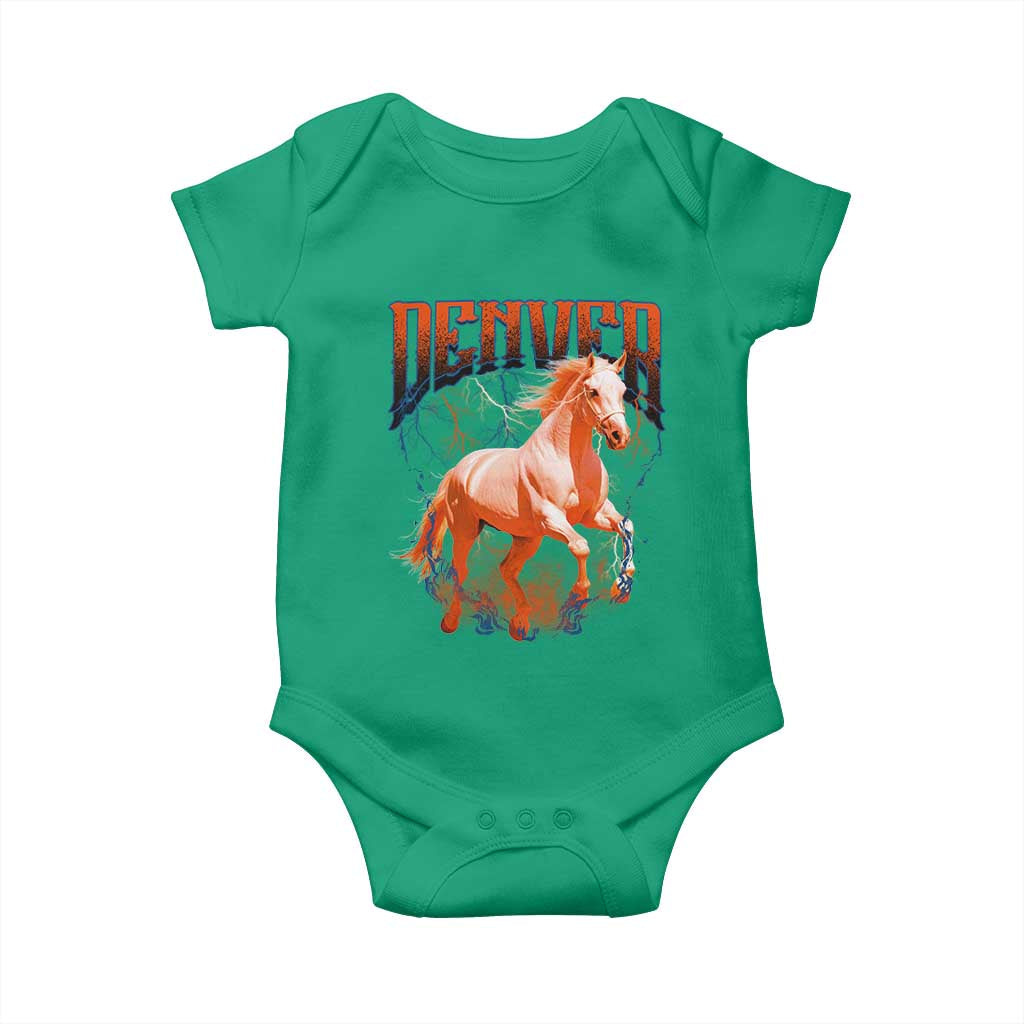 DFB Fan Baby Onesie Vintage Mascot Game Day Bootleg TS10 Irish Green Print Your Wear