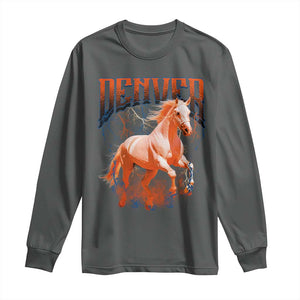DFB Fan Long Sleeve Shirt Vintage Mascot Game Day Bootleg TS10 Dark Heather Print Your Wear
