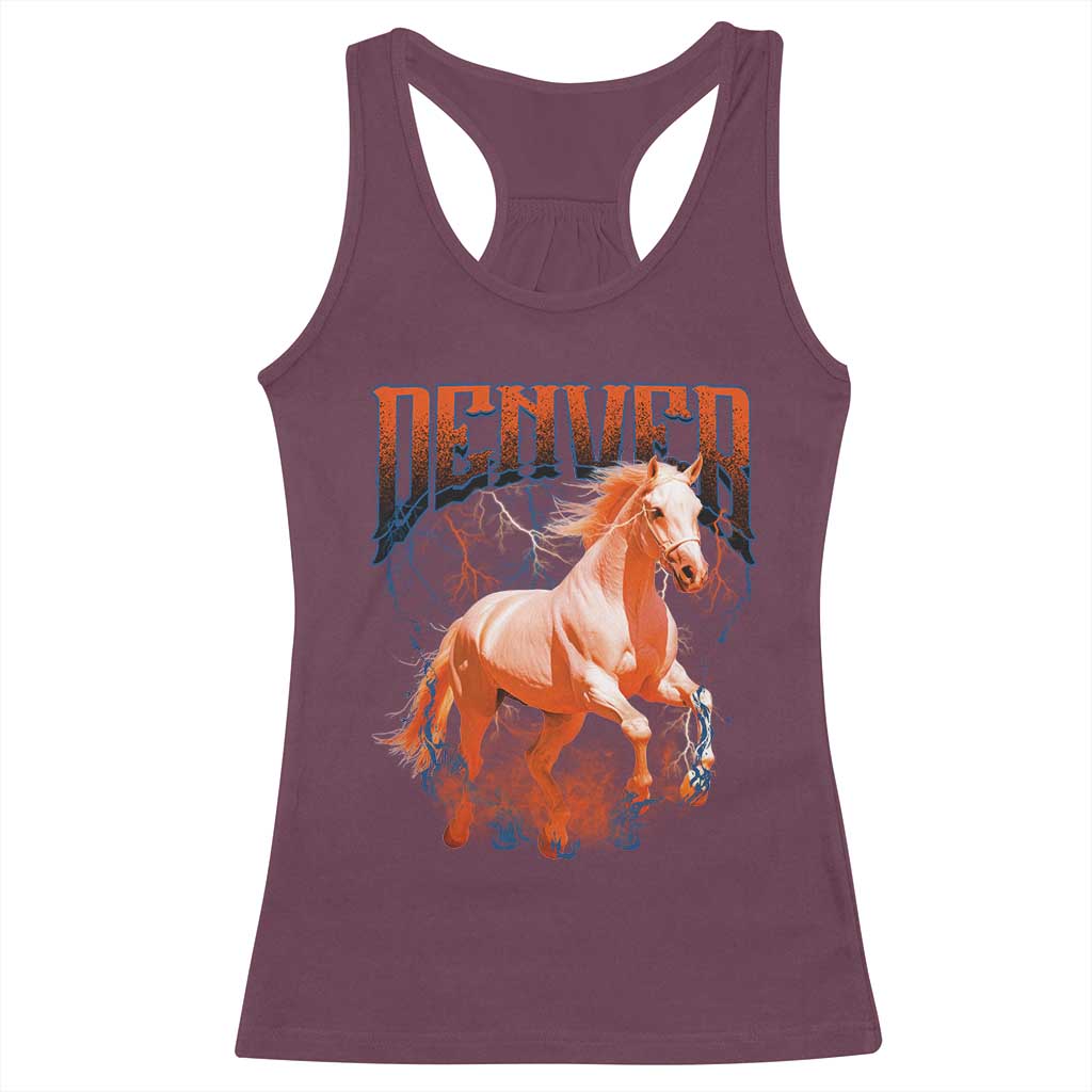DFB Fan Racerback Tank Top Vintage Mascot Game Day Bootleg TS10 Maroon Print Your Wear