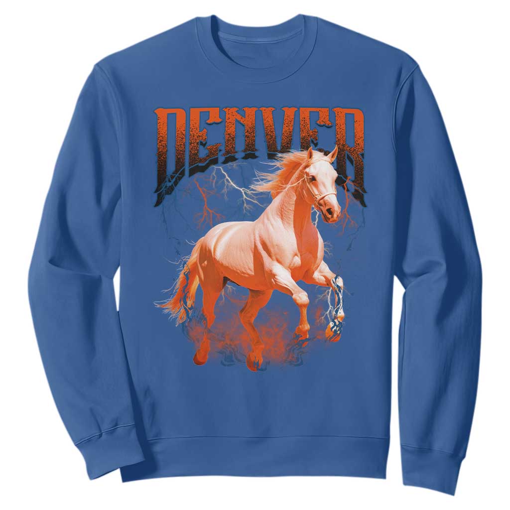 DFB Fan Sweatshirt Vintage Mascot Game Day Bootleg TS10 Royal Blue Print Your Wear
