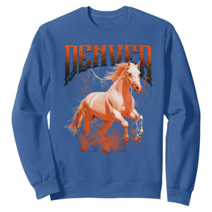 DFB Fan Sweatshirt Vintage Mascot Game Day Bootleg TS10 Royal Blue Print Your Wear