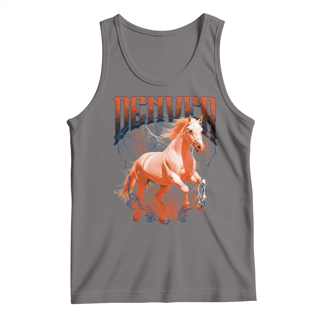 DFB Fan Tank Top Vintage Mascot Game Day Bootleg TS10 Deep Heather Print Your Wear