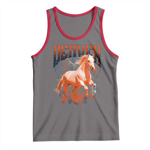 DFB Fan Tank Top Vintage Mascot Game Day Bootleg TS10 Deep Heather Red Print Your Wear
