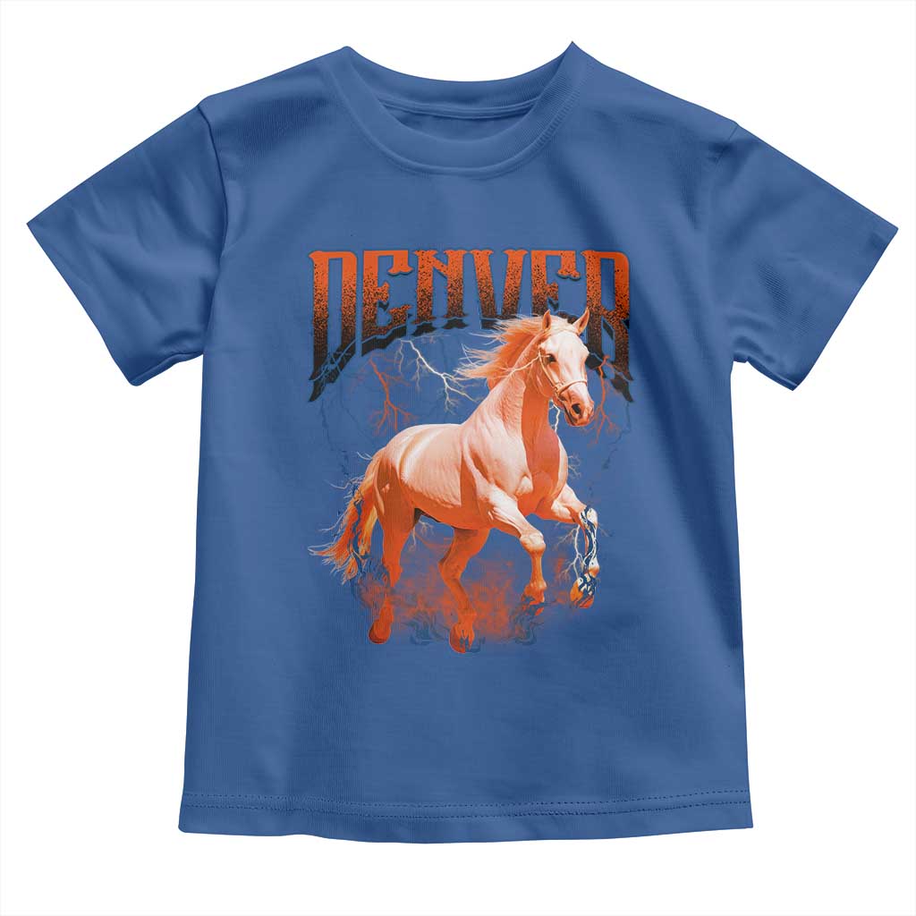 DFB Fan Toddler T Shirt Vintage Mascot Game Day Bootleg TS10 Royal Blue Print Your Wear
