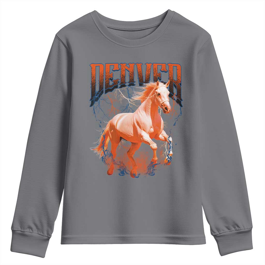 DFB Fan Youth Sweatshirt Vintage Mascot Game Day Bootleg TS10 Charcoal Print Your Wear