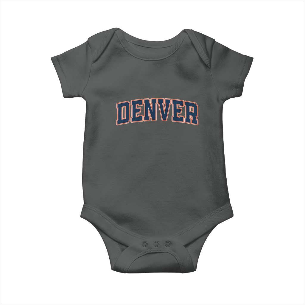 DFB Fan Baby Onesie Vintage Sports Style 80s 90s Game Day TS10 Dark Heather Print Your Wear