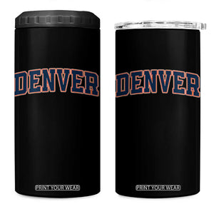 DFB Fan 4 in 1 Can Cooler Tumbler Vintage Sports Style 80s 90s Game Day TS10 One Size: 16 oz Black Print Your Wear
