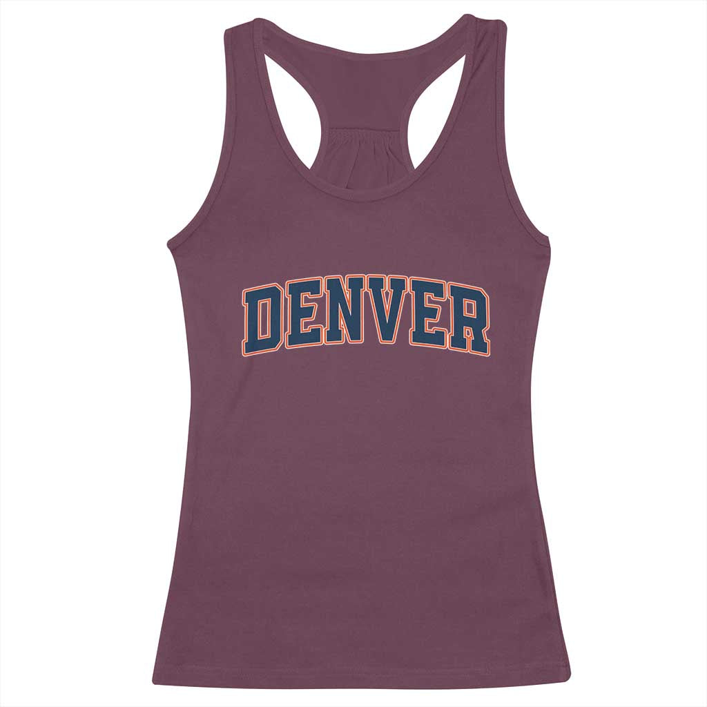 DFB Fan Racerback Tank Top Vintage Sports Style 80s 90s Game Day TS10 Maroon Print Your Wear